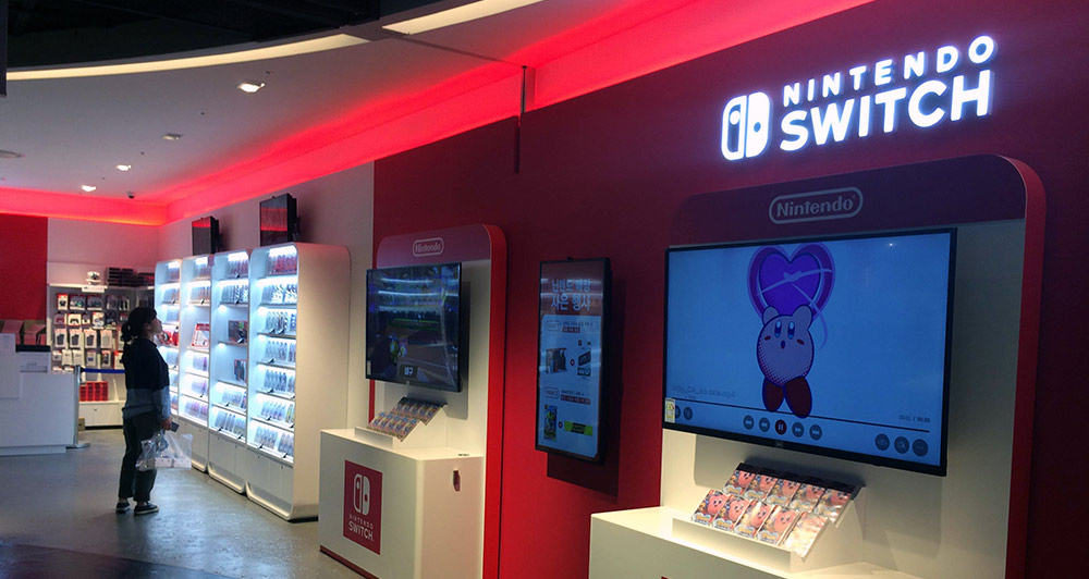 Visiting the Nintendo Store Seoul, South Korea