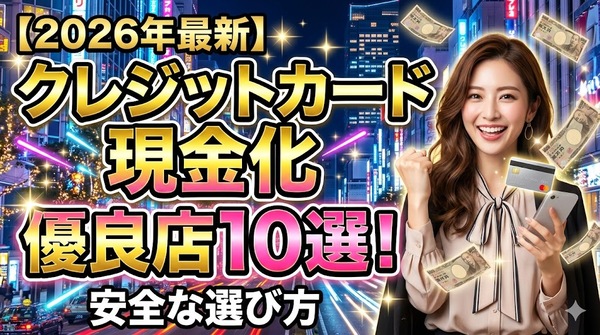 【2026年最新】クレジットカード現金化の優良店10選！安全な選び方